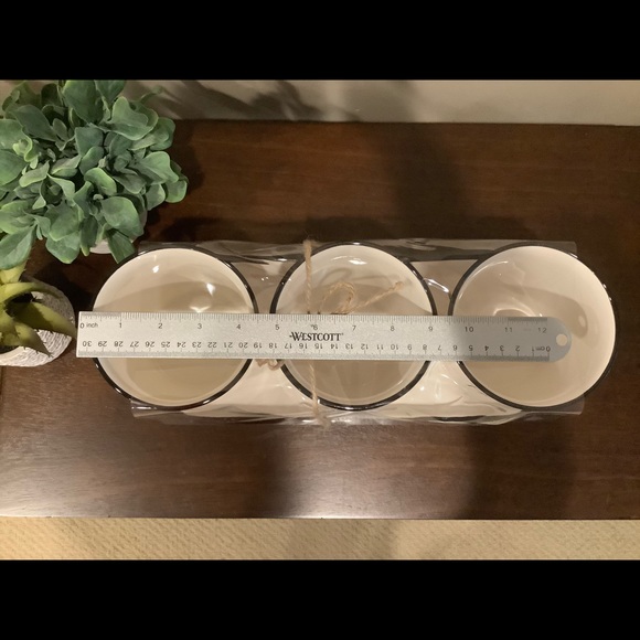 Rae Dunn HOME Planter Trio & Tray 🌱 - Picture 5 of 7